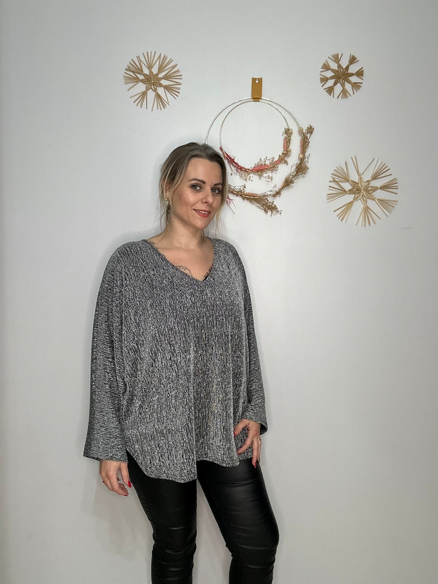 Tunique ample pailletée