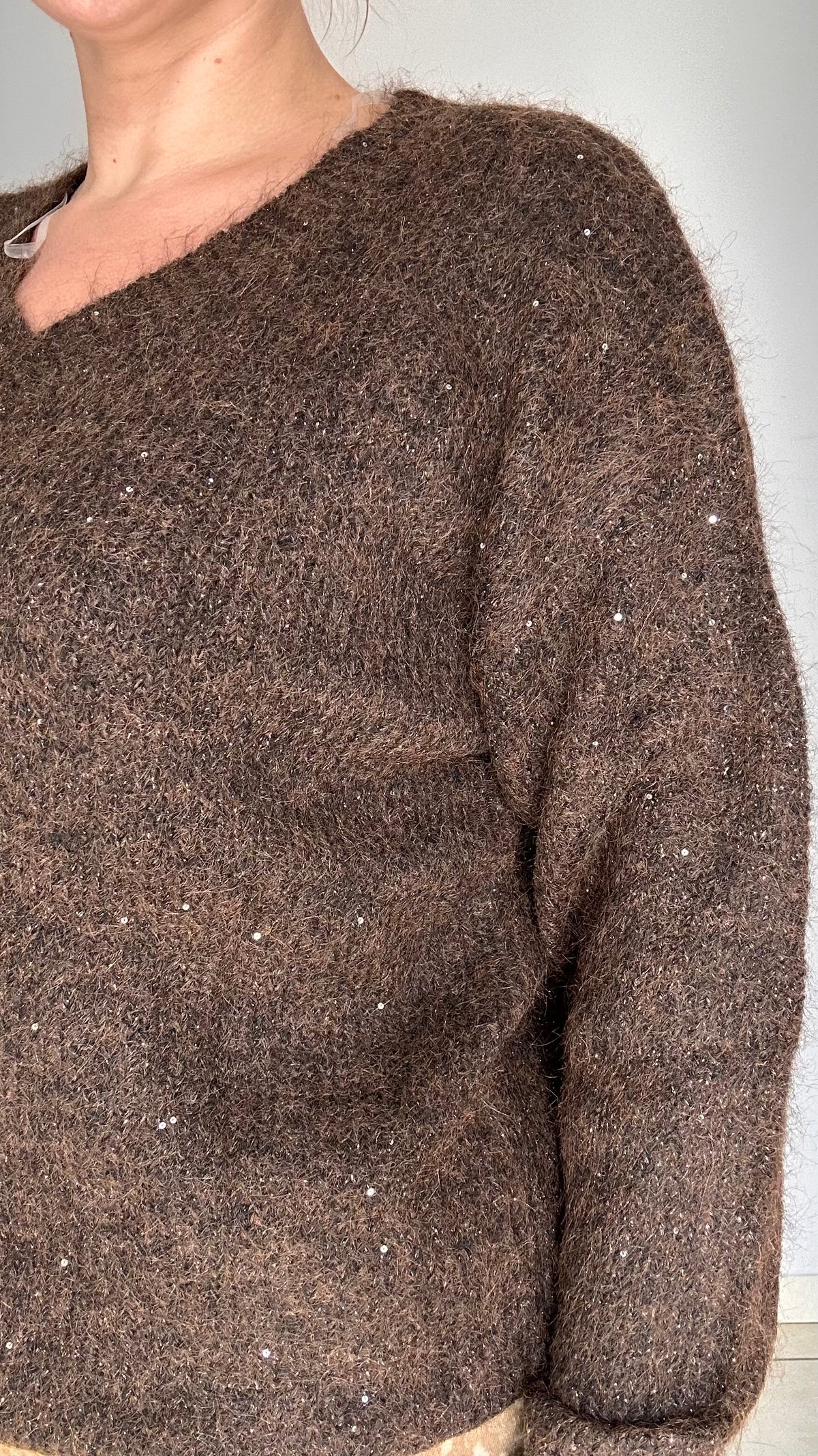 ✨ Nouveau pull tout doux chocolat