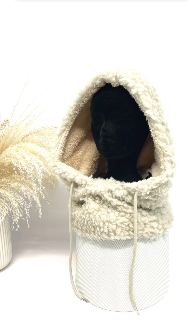 CAGOULE CHAUDE EN POLAIRE TENDANCE ET CONFORTABLE