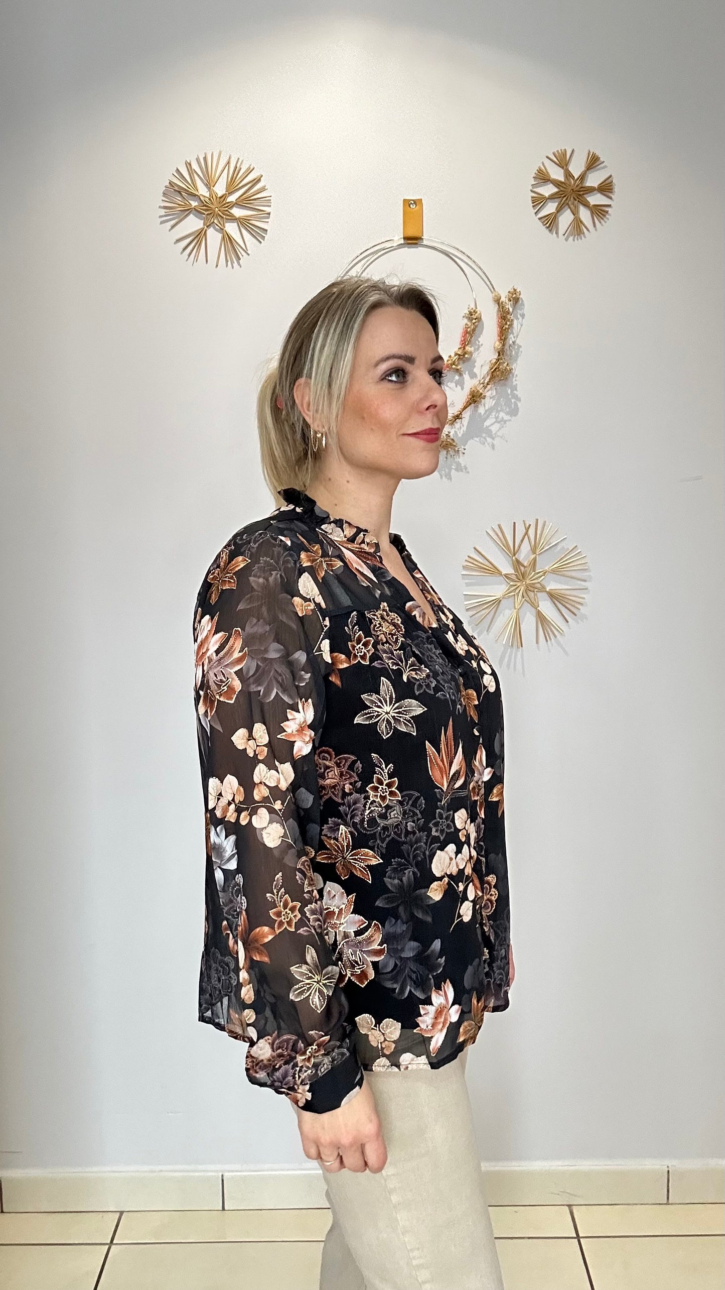 🌸 Blouse fleurie 🌸