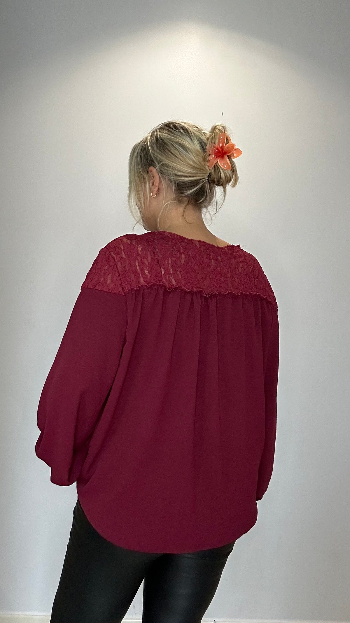 blouse dentelle ✨