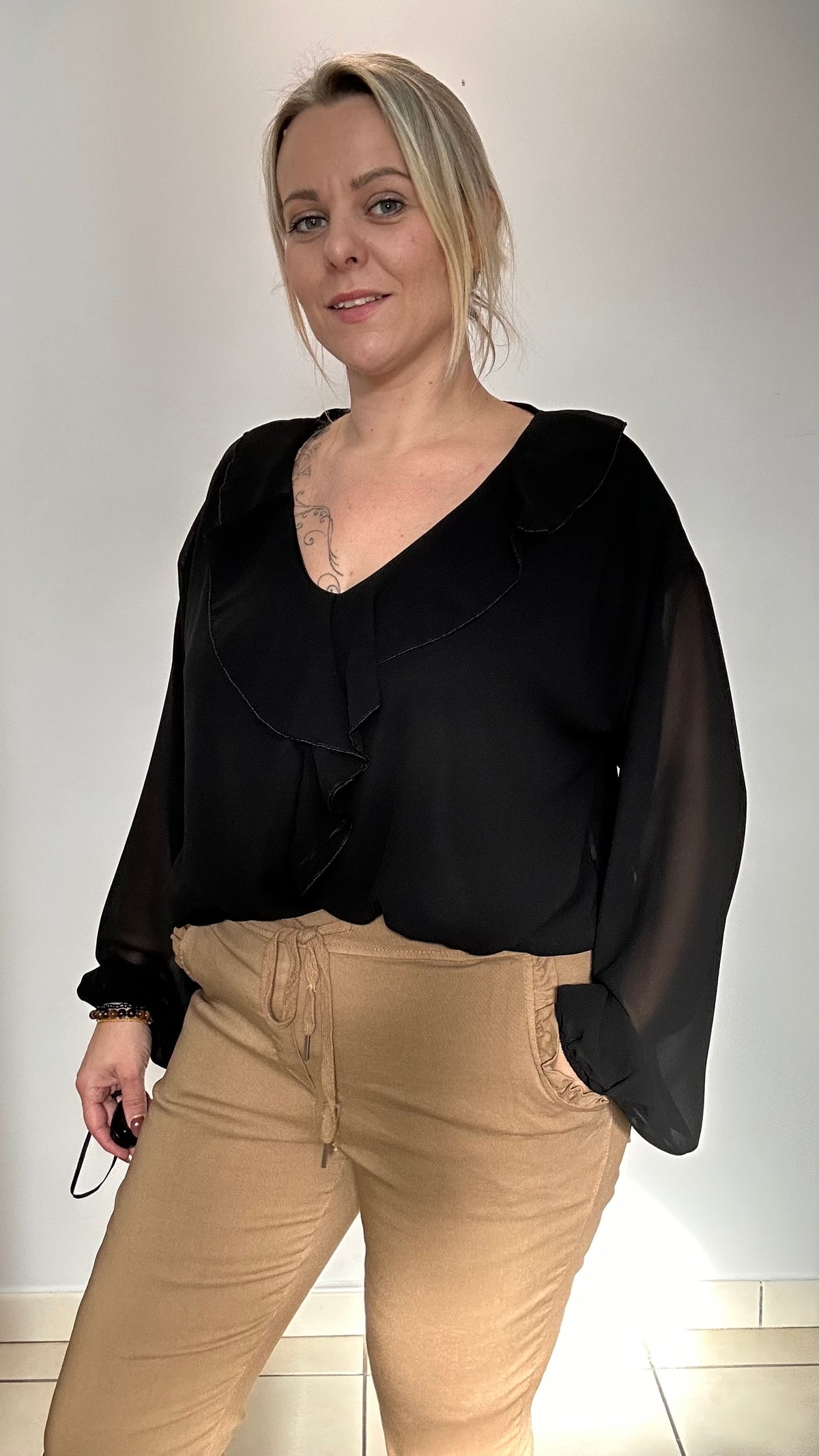 blouse chic et élégante