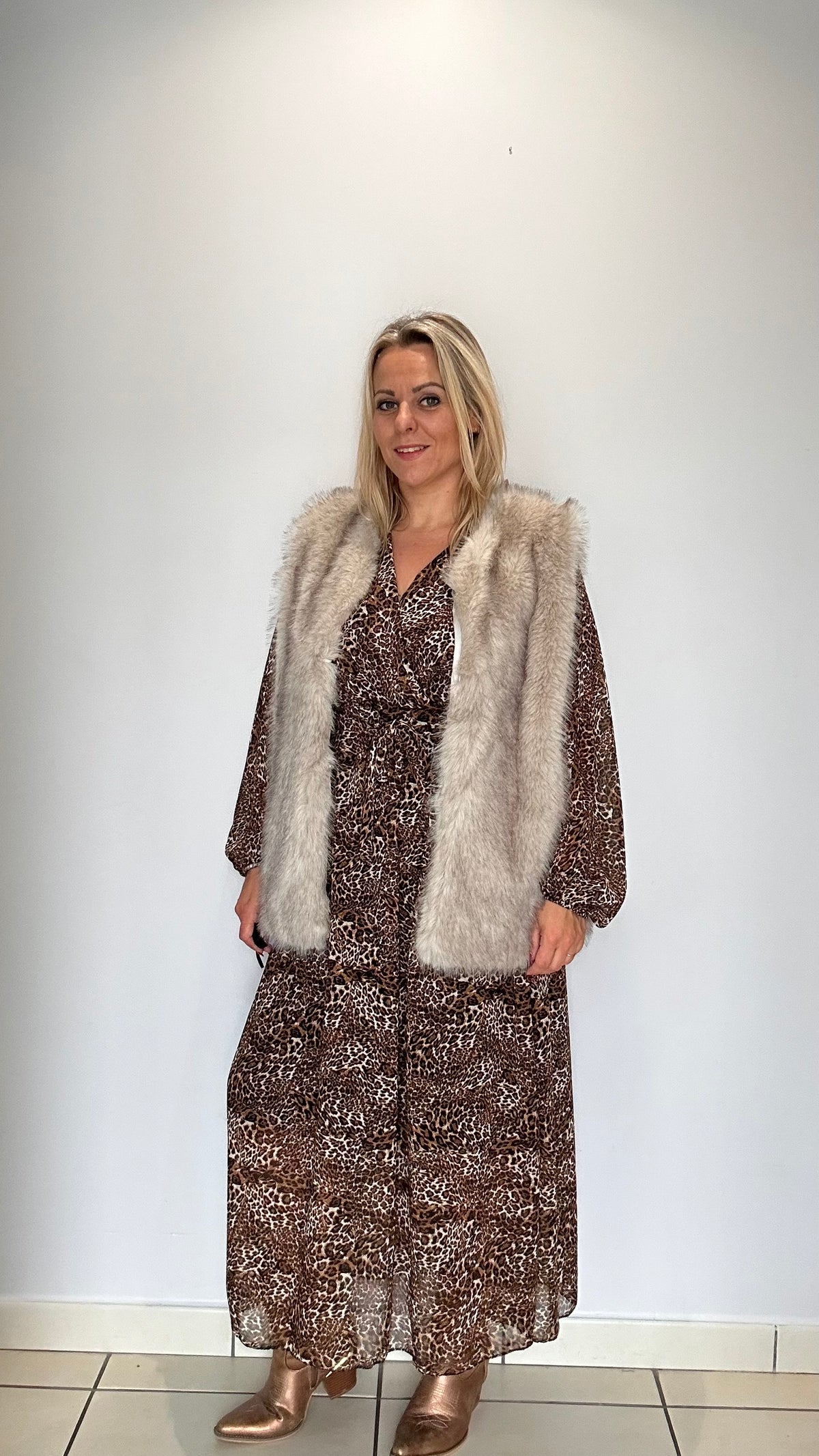 ✨ Robe Léopard – Coup de cœur ! 🐆🤎