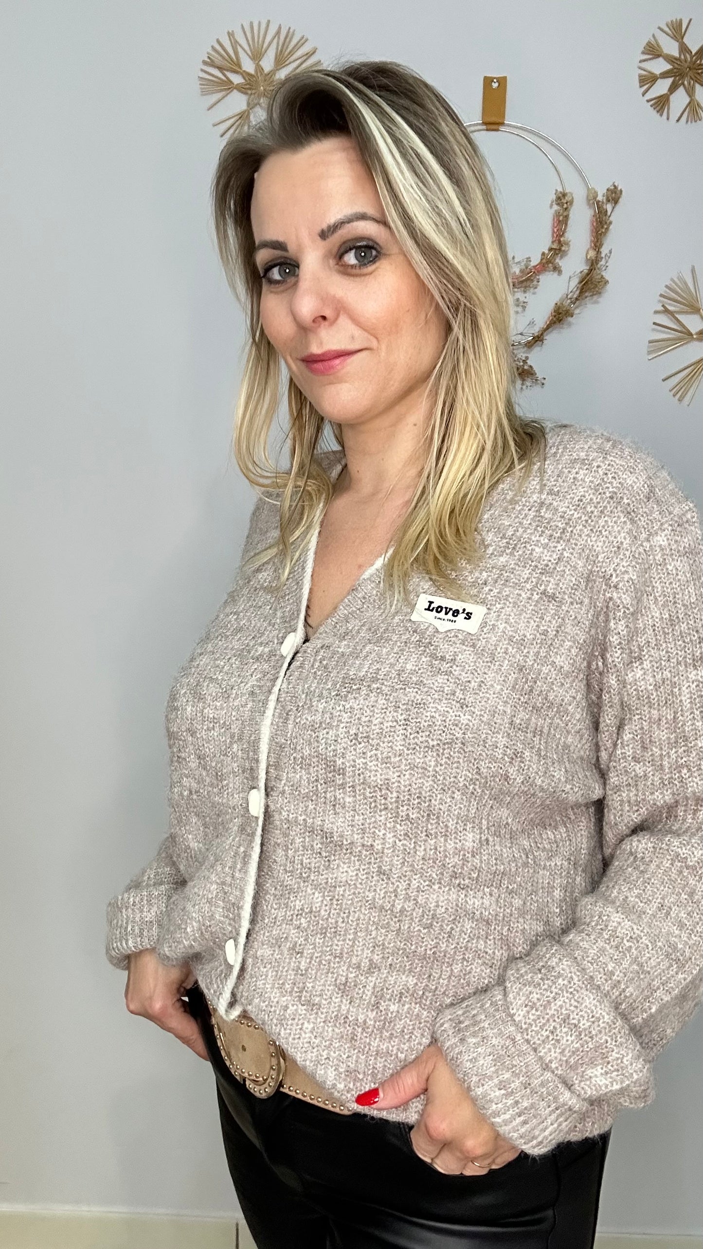 Gilet doux et confortable