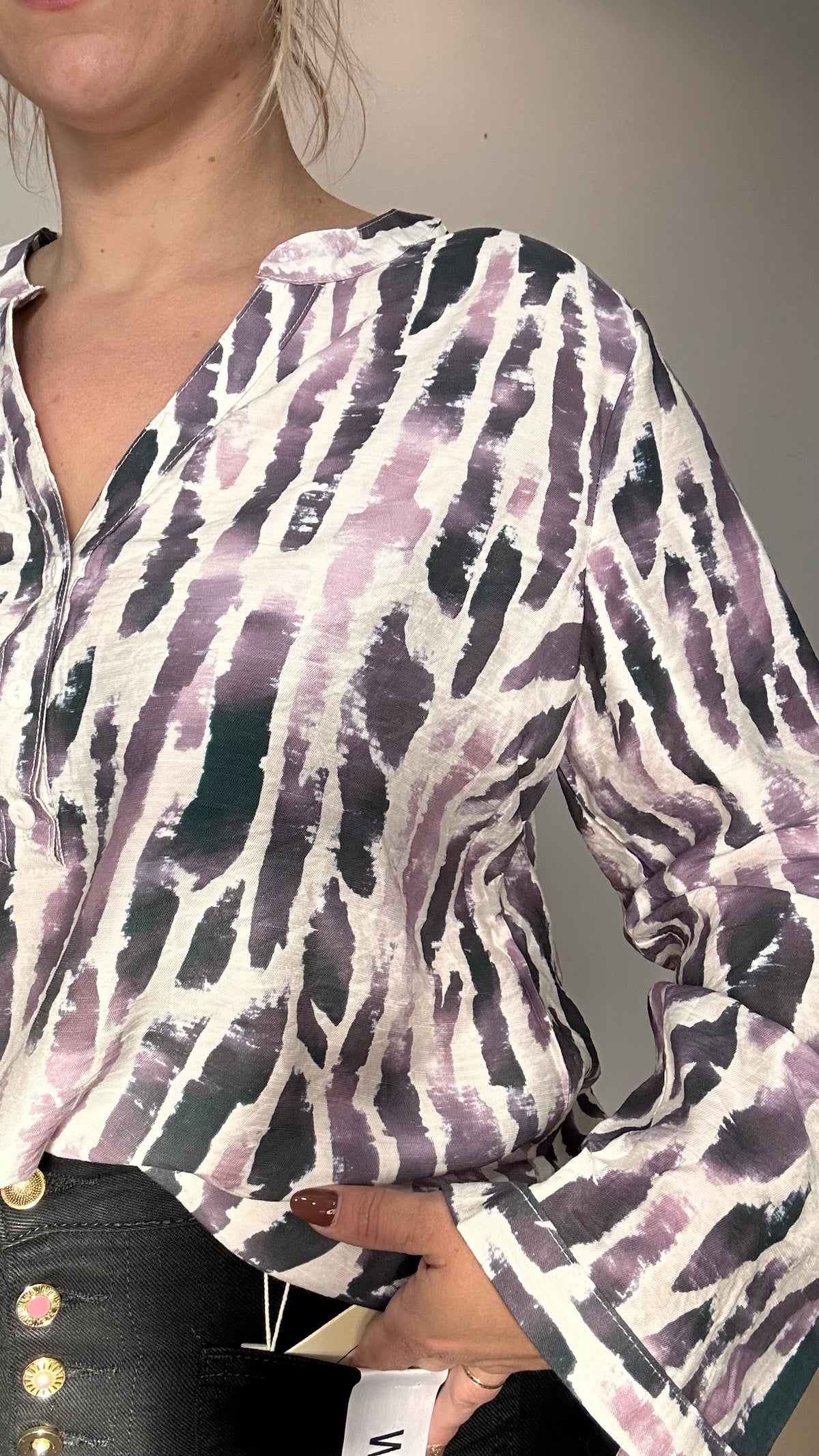 Blouse dégradée violet ✨