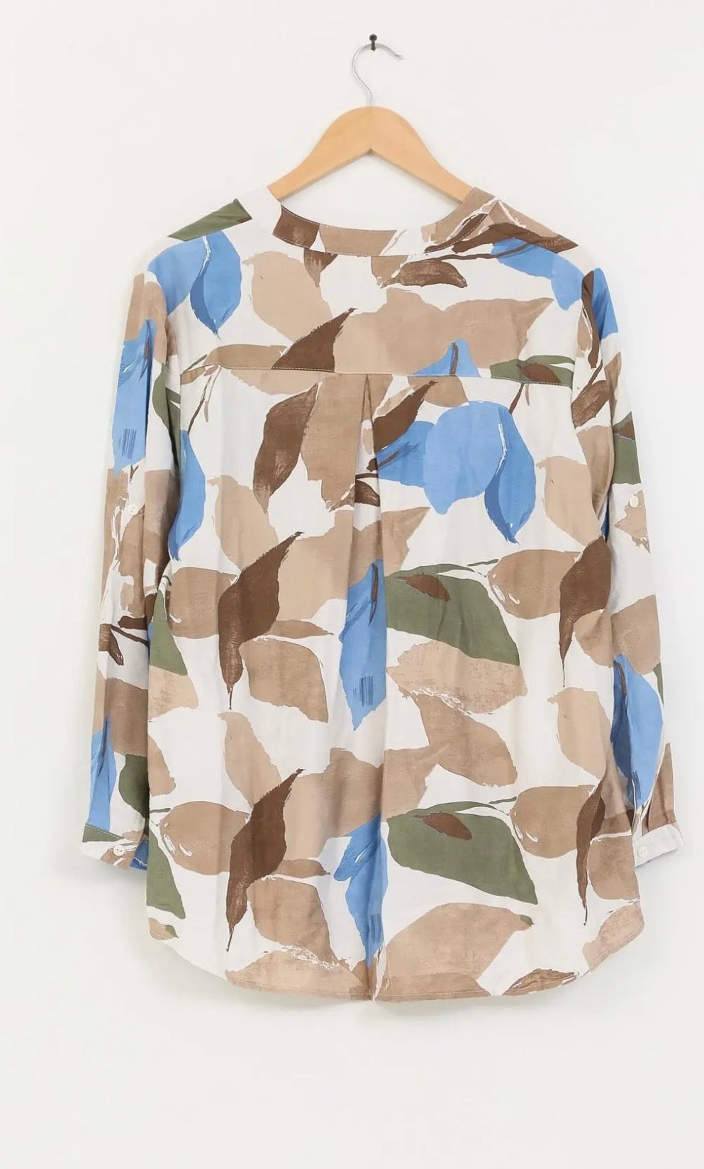 Blouse Imprimé marron