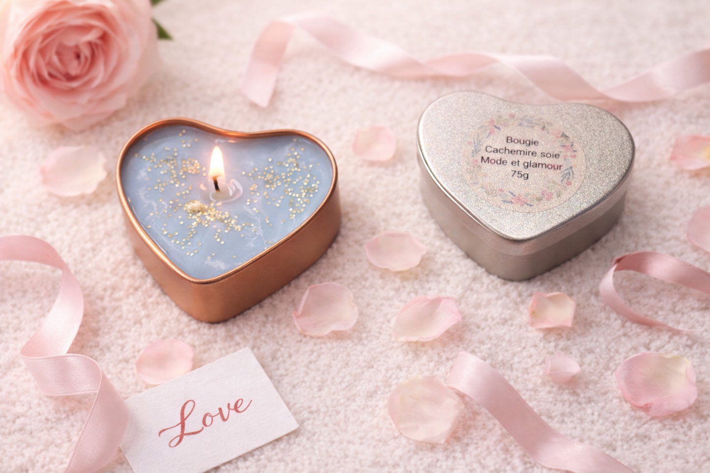 Bougie cachemire soie