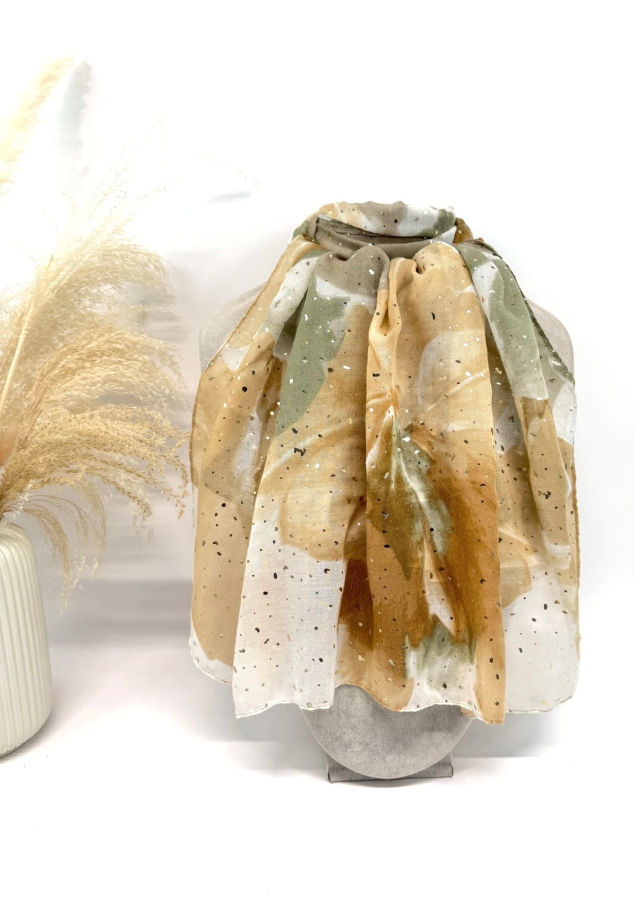 Foulard aux couleurs pastel