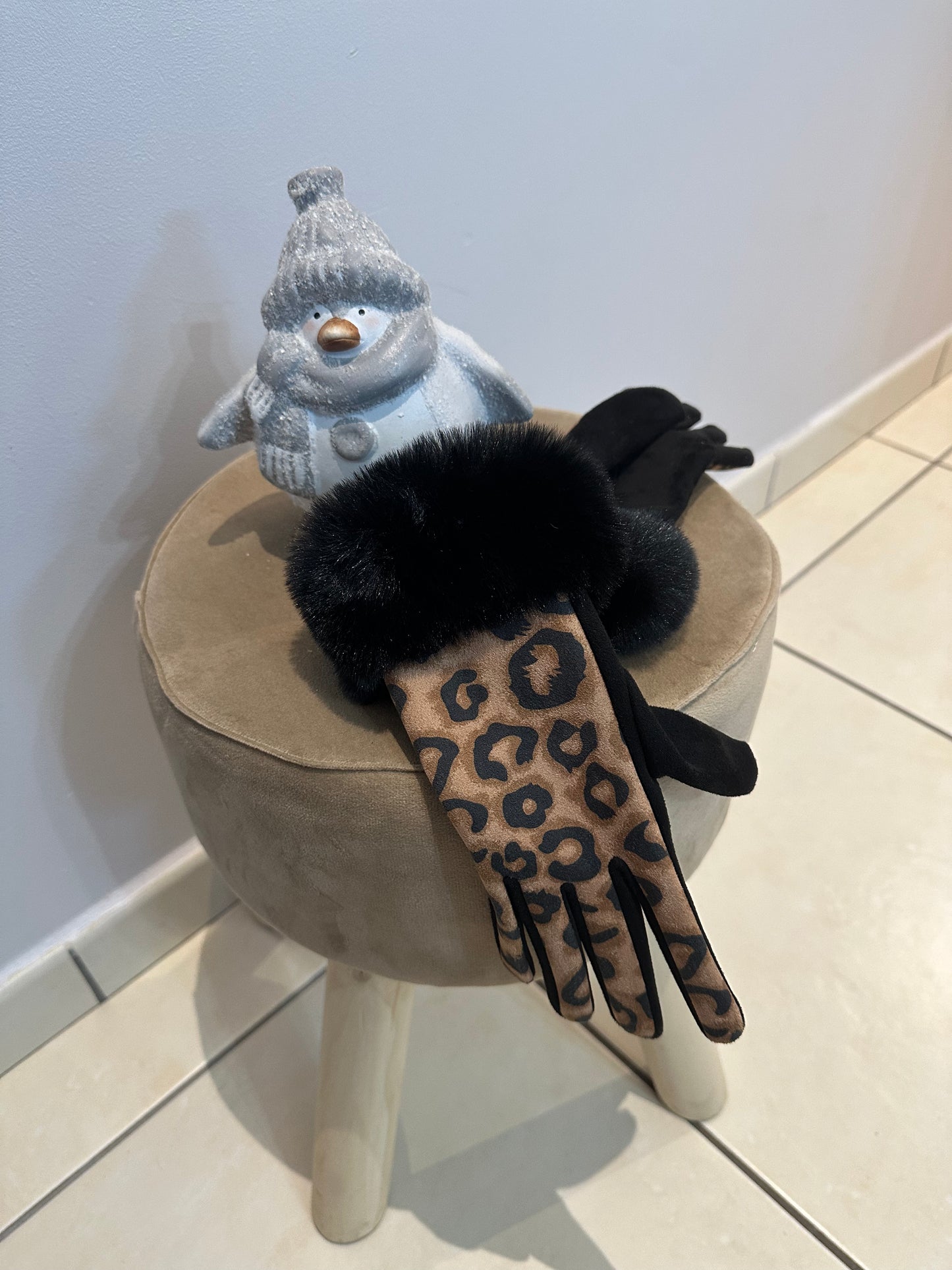 🐆Gants imprimés léopard 🐆