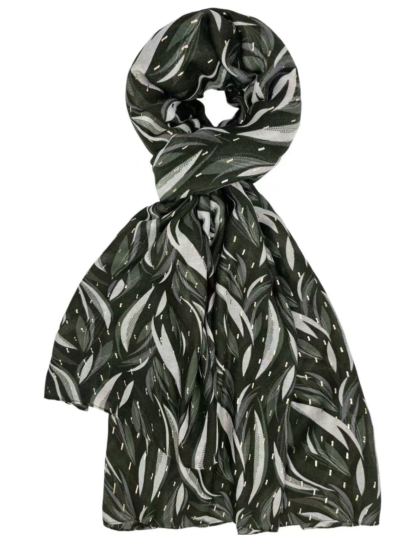 Foulard avec dorure