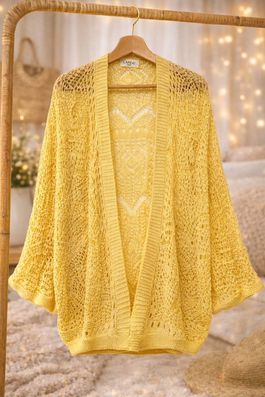 Gilet cardigan crochet