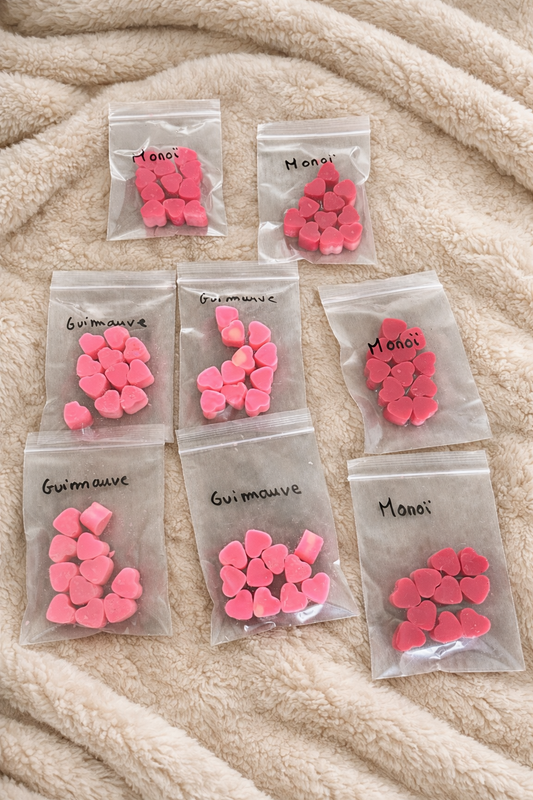 Sachet de fondants monoï et guimauve