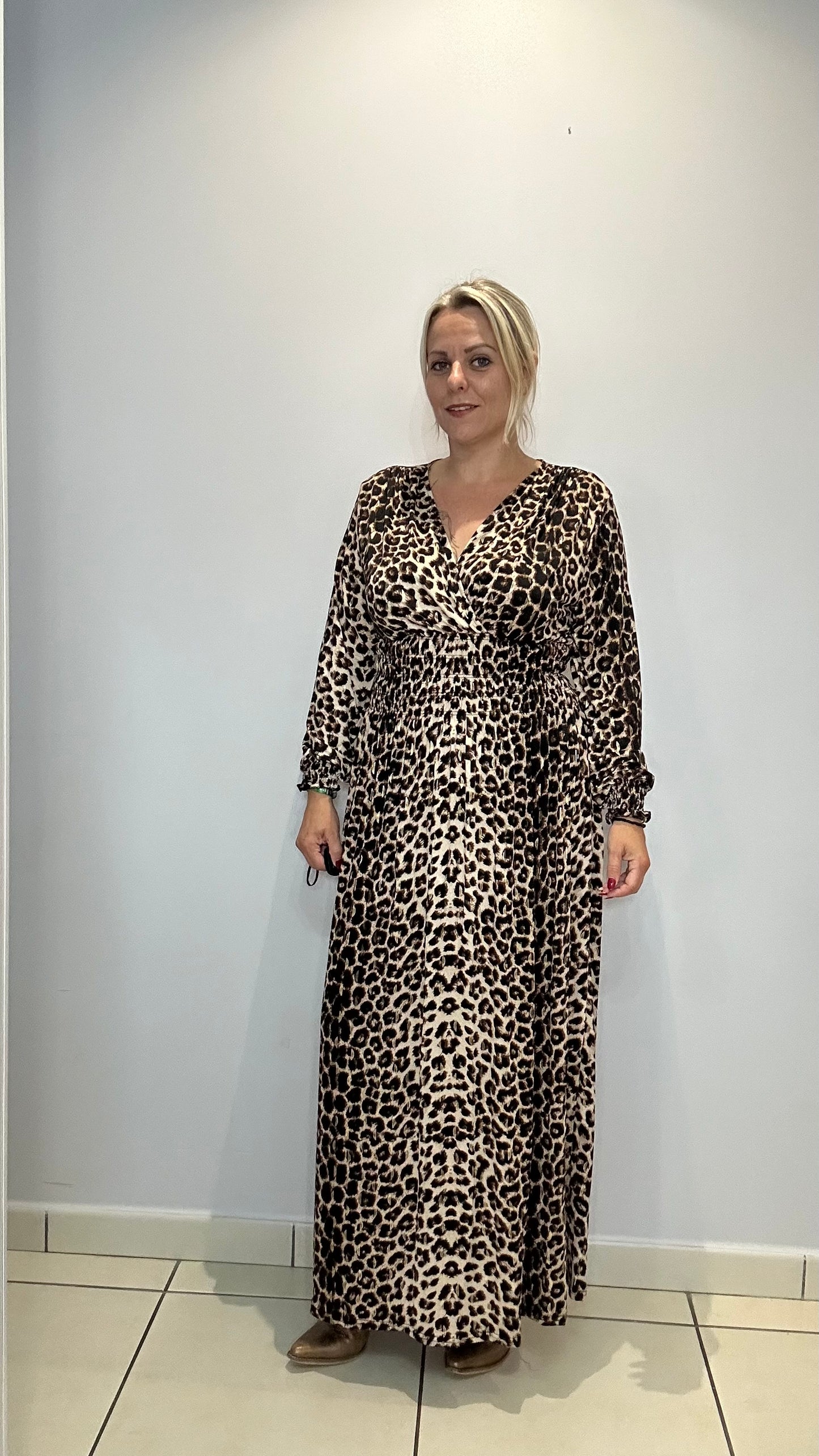 Robe magique longue léopard (436 H)