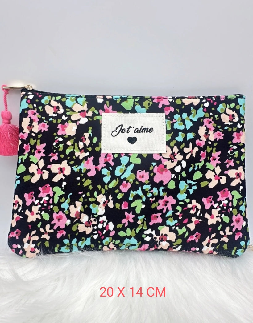 POCHETTE FLEURIE "JE T'AIME"
