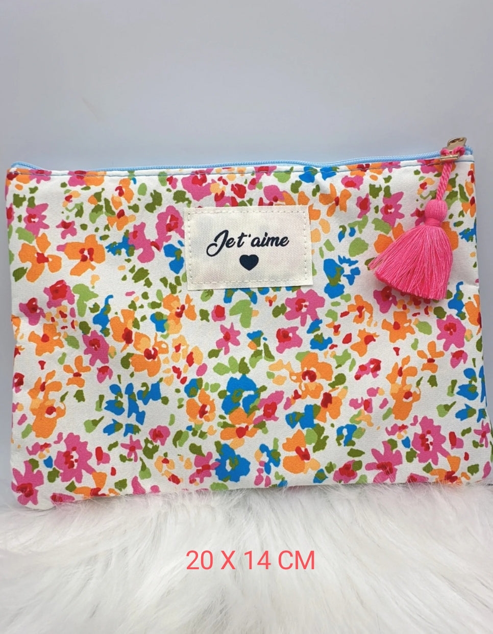 POCHETTE FLEURIE "JE T'AIME"