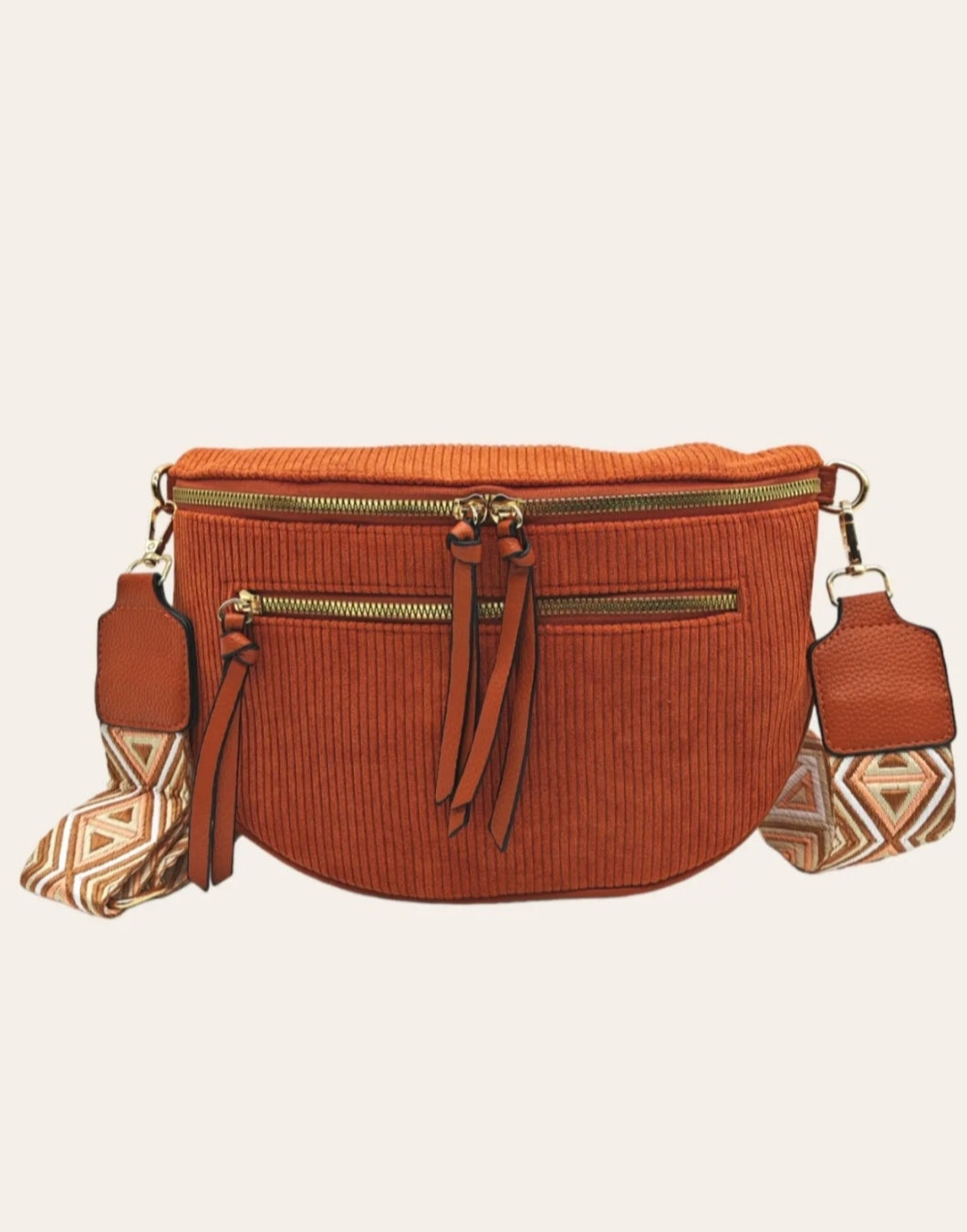 Sac banane Velour