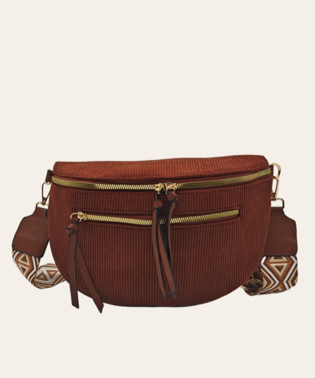 Sac banane Velour