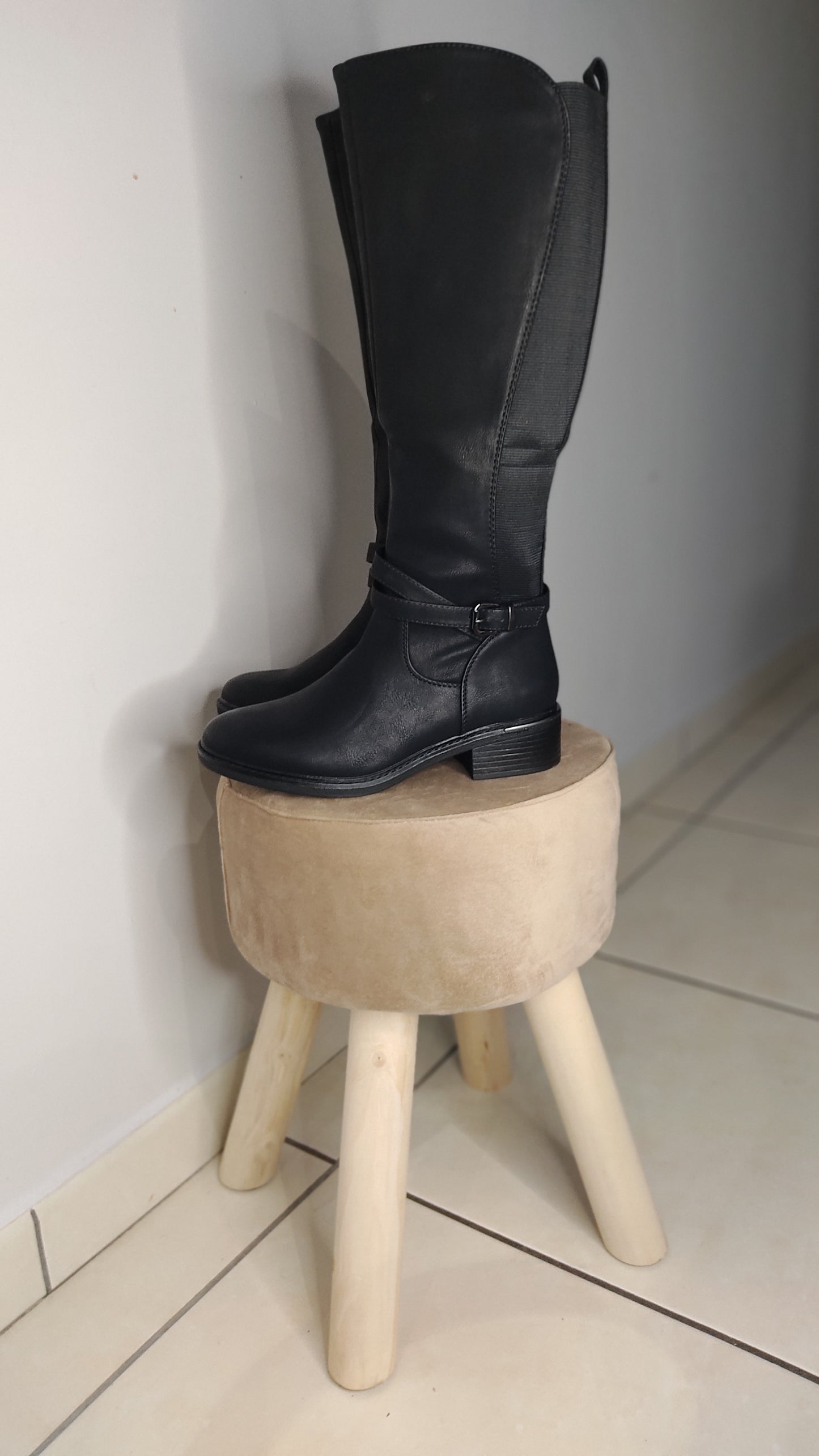 Bottes cavalières noires