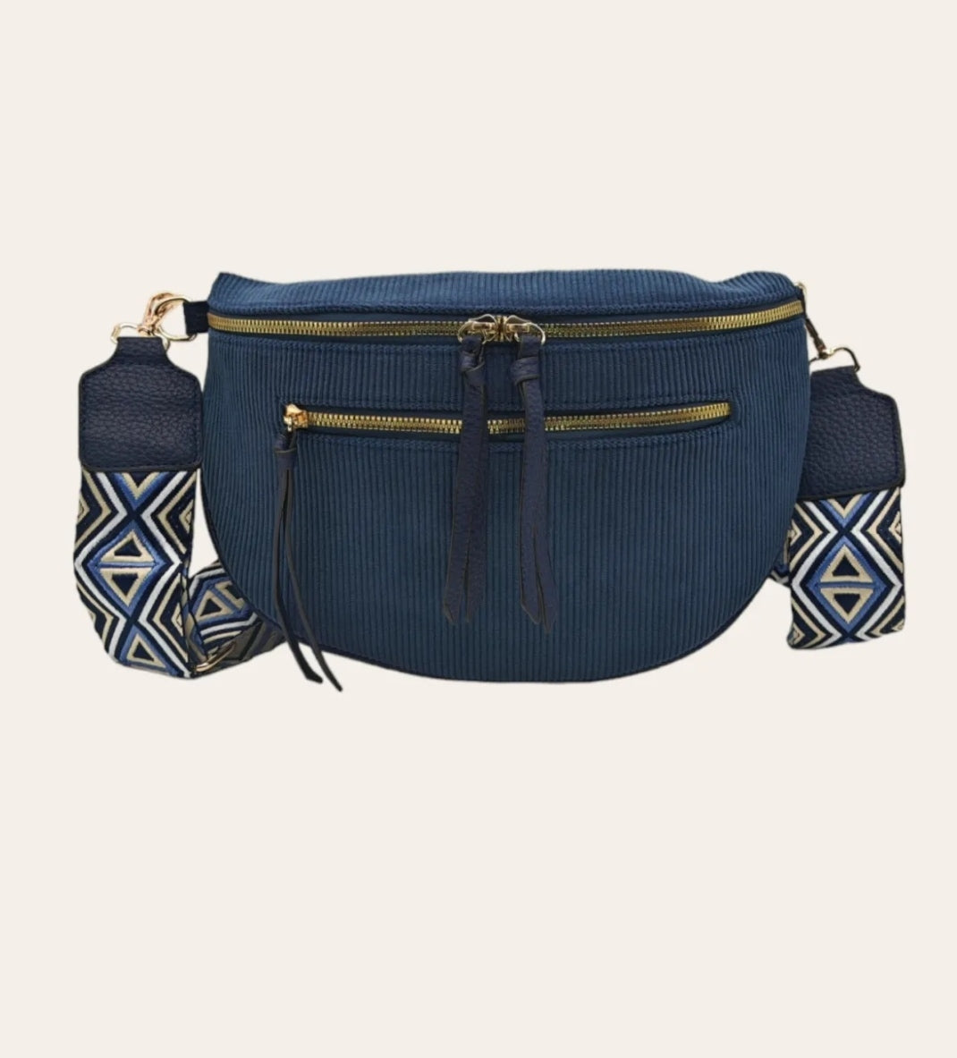 Sac banane Velour