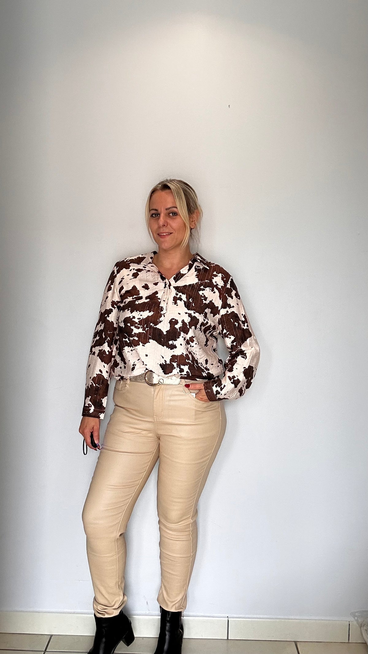 Blouse fluide et élégante