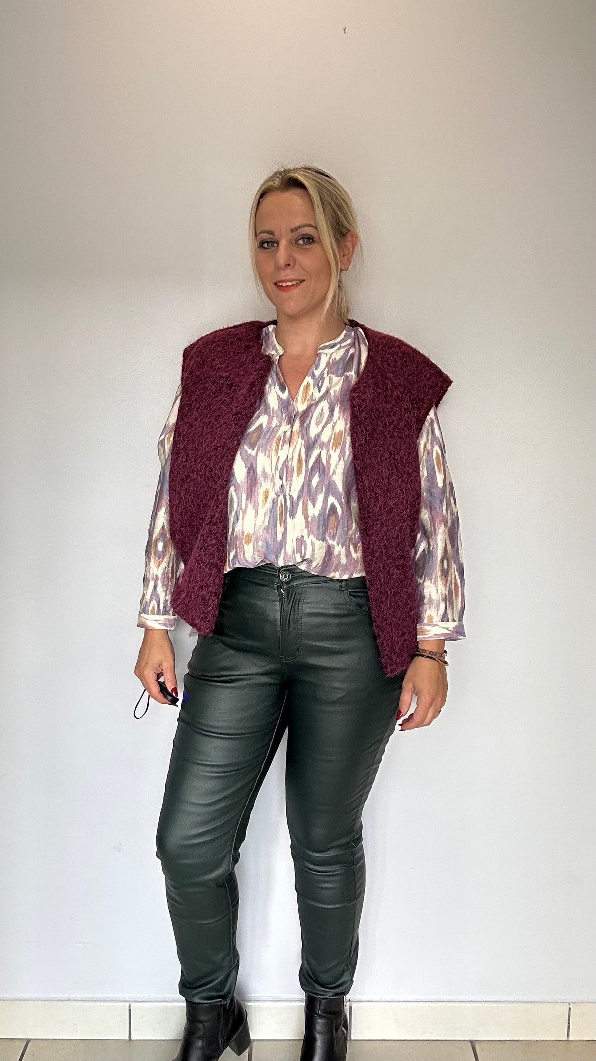 Blouse violet