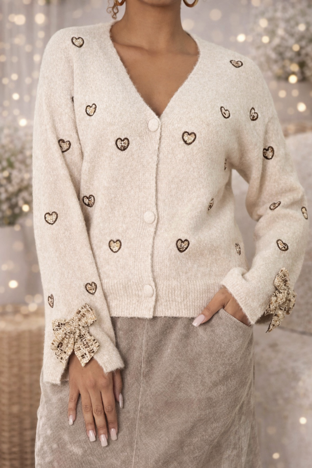 Un gilet tout en douceur