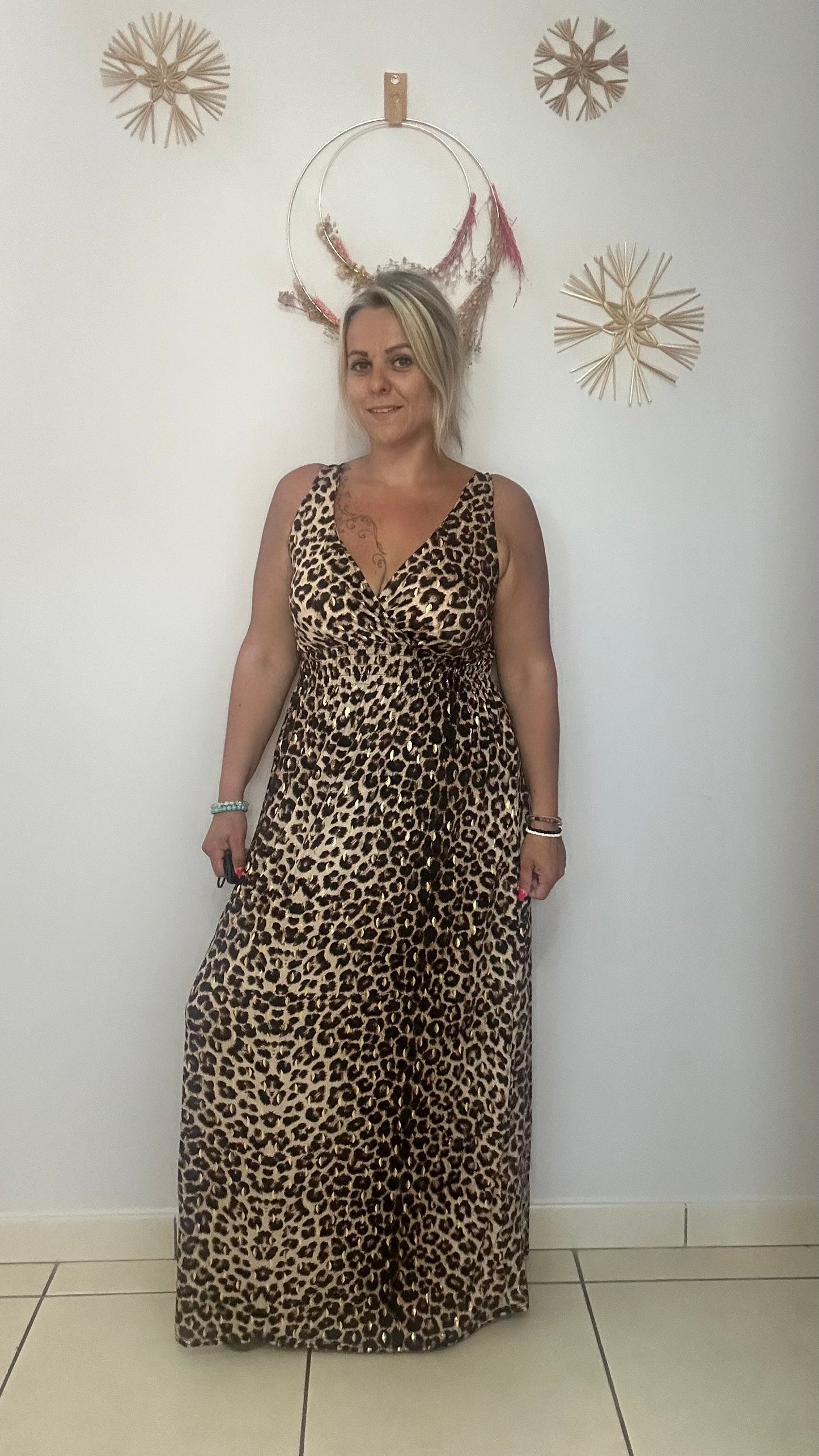 🐆✨ ROBE LONGUE LÉOPARD ✨ 🐆 197-19
