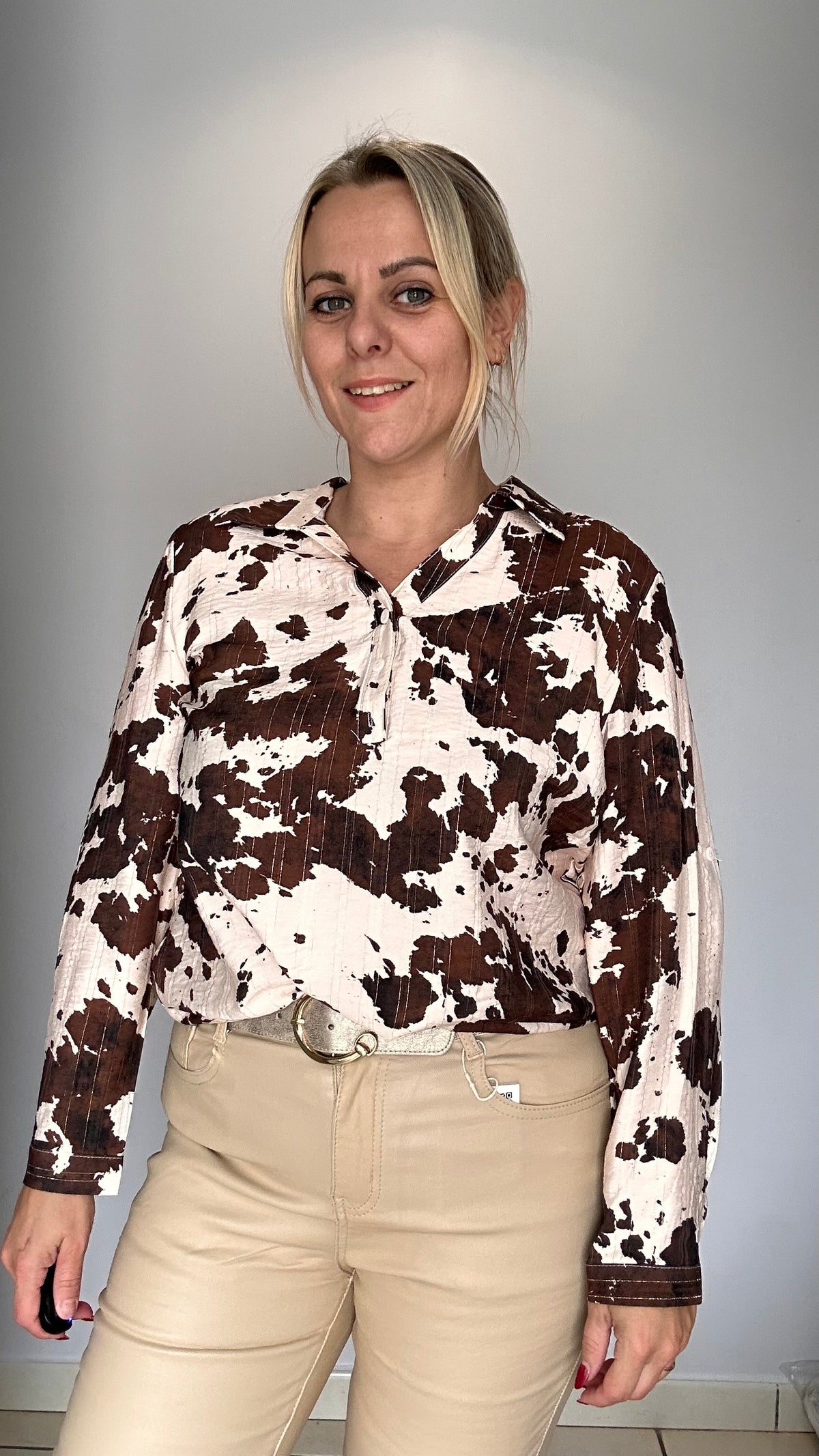 Blouse fluide et élégante