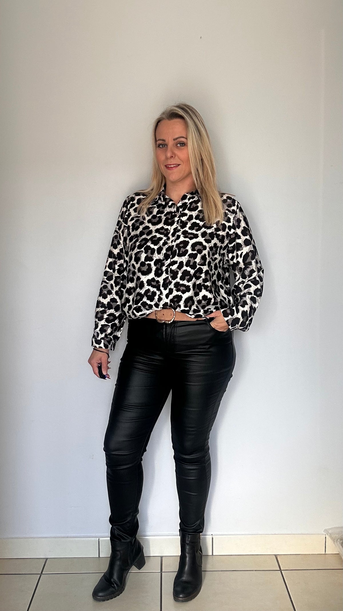 🐆 Chemise léopard