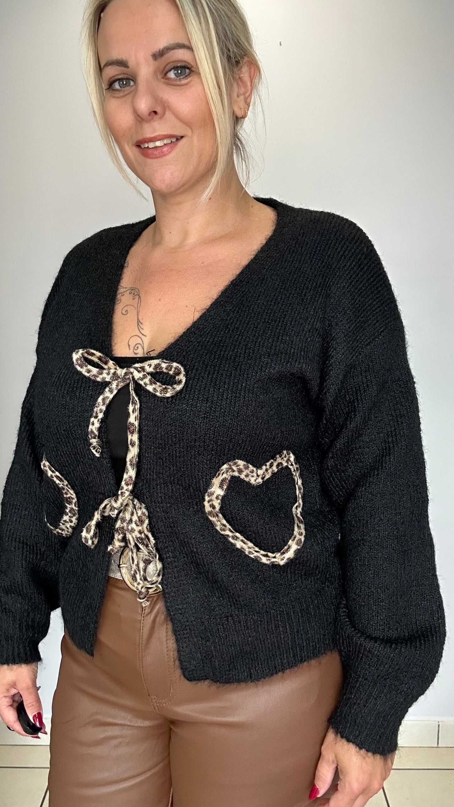 🐆💕 Le gilet léopard 💕