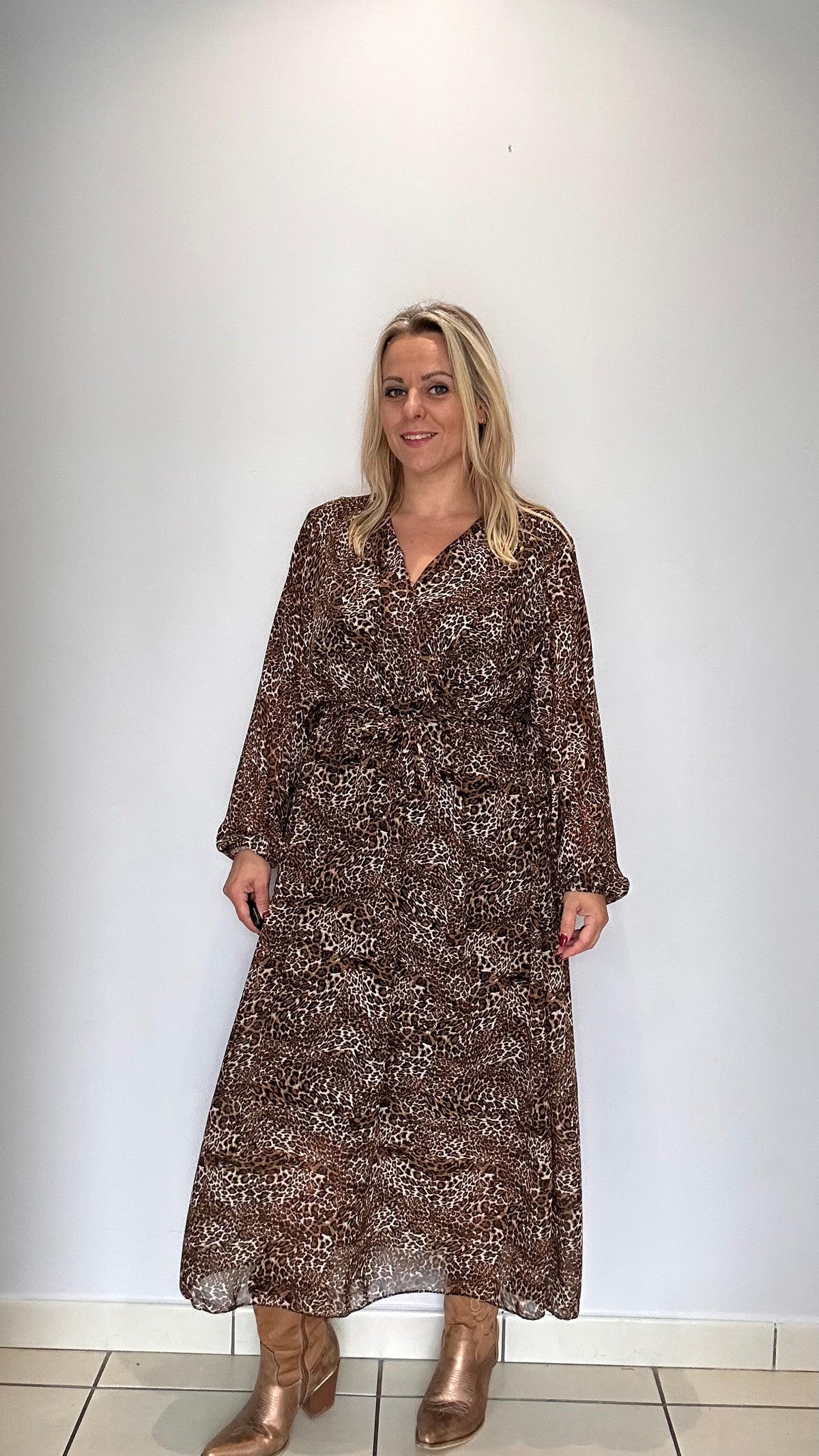 ✨ Robe Léopard – Coup de cœur ! 🐆🤎