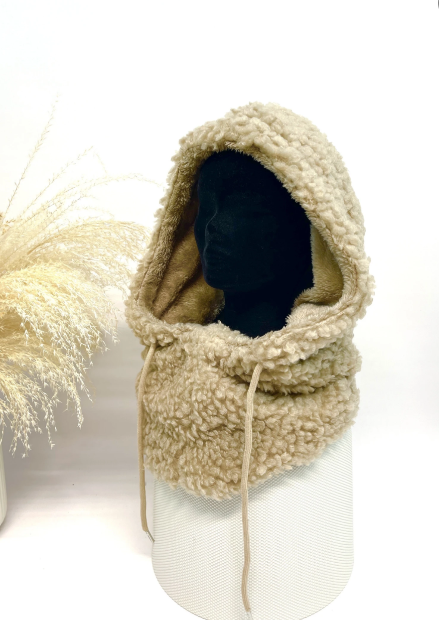 CAGOULE CHAUDE EN POLAIRE TENDANCE ET CONFORTABLE