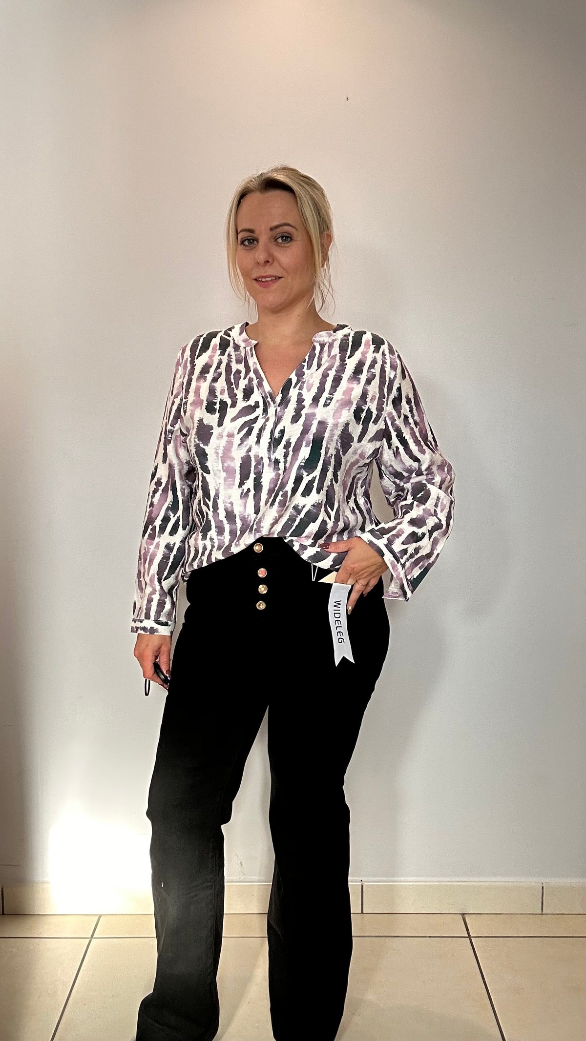 Blouse dégradée violet ✨