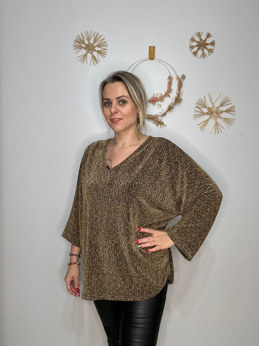 Tunique ample pailletée