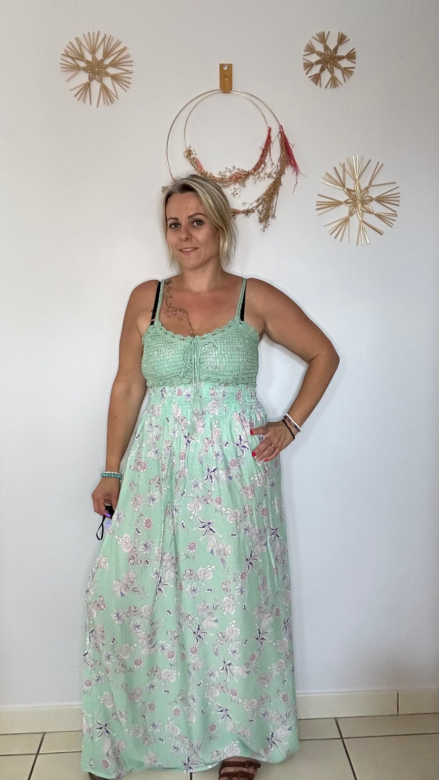 Robe crochet