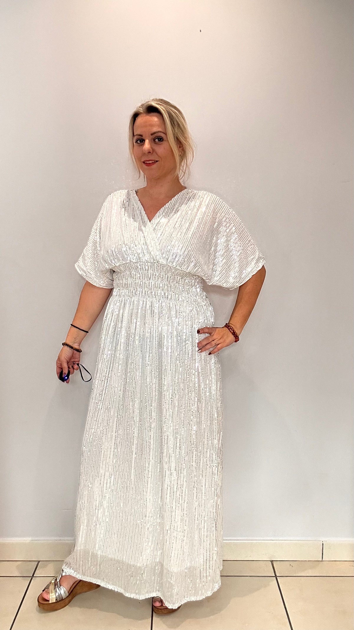 Robe Magique Longue à Sequins ✨