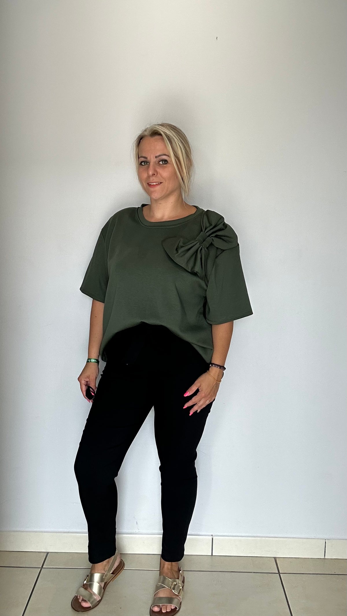 T-shirt fluide col rond ✨