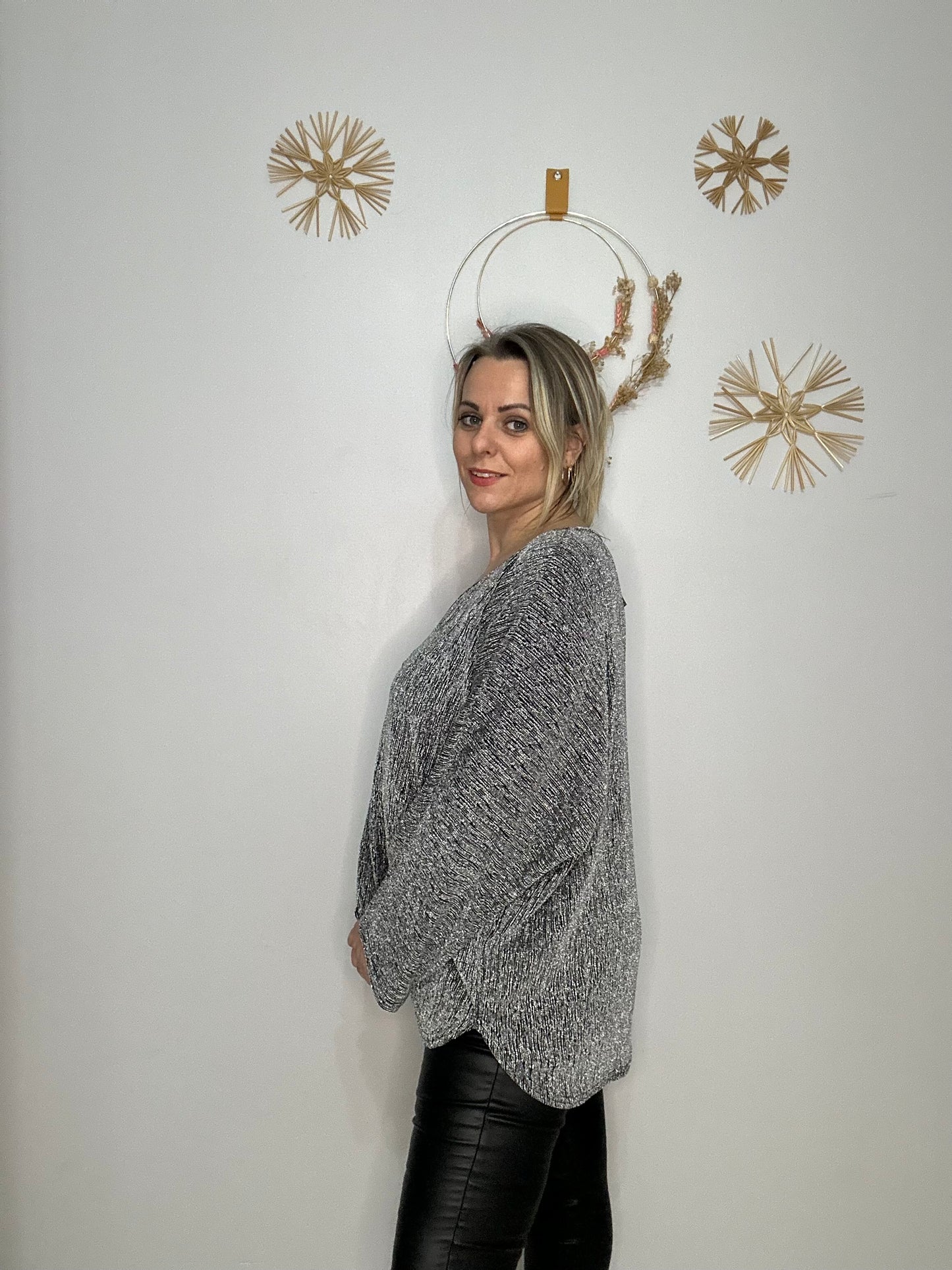 Tunique ample pailletée