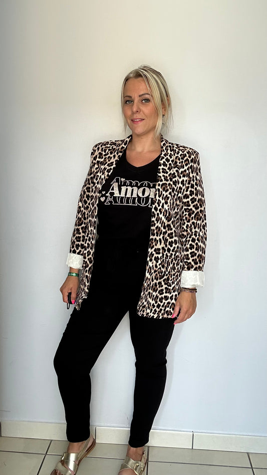 Veste léopard