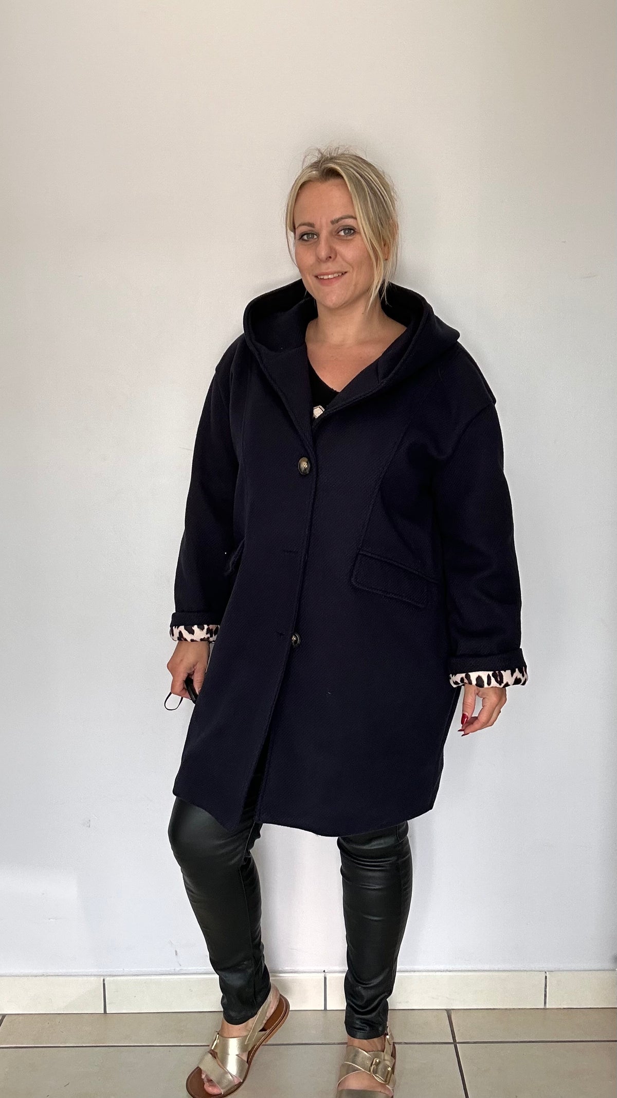 Manteau long Etoilé