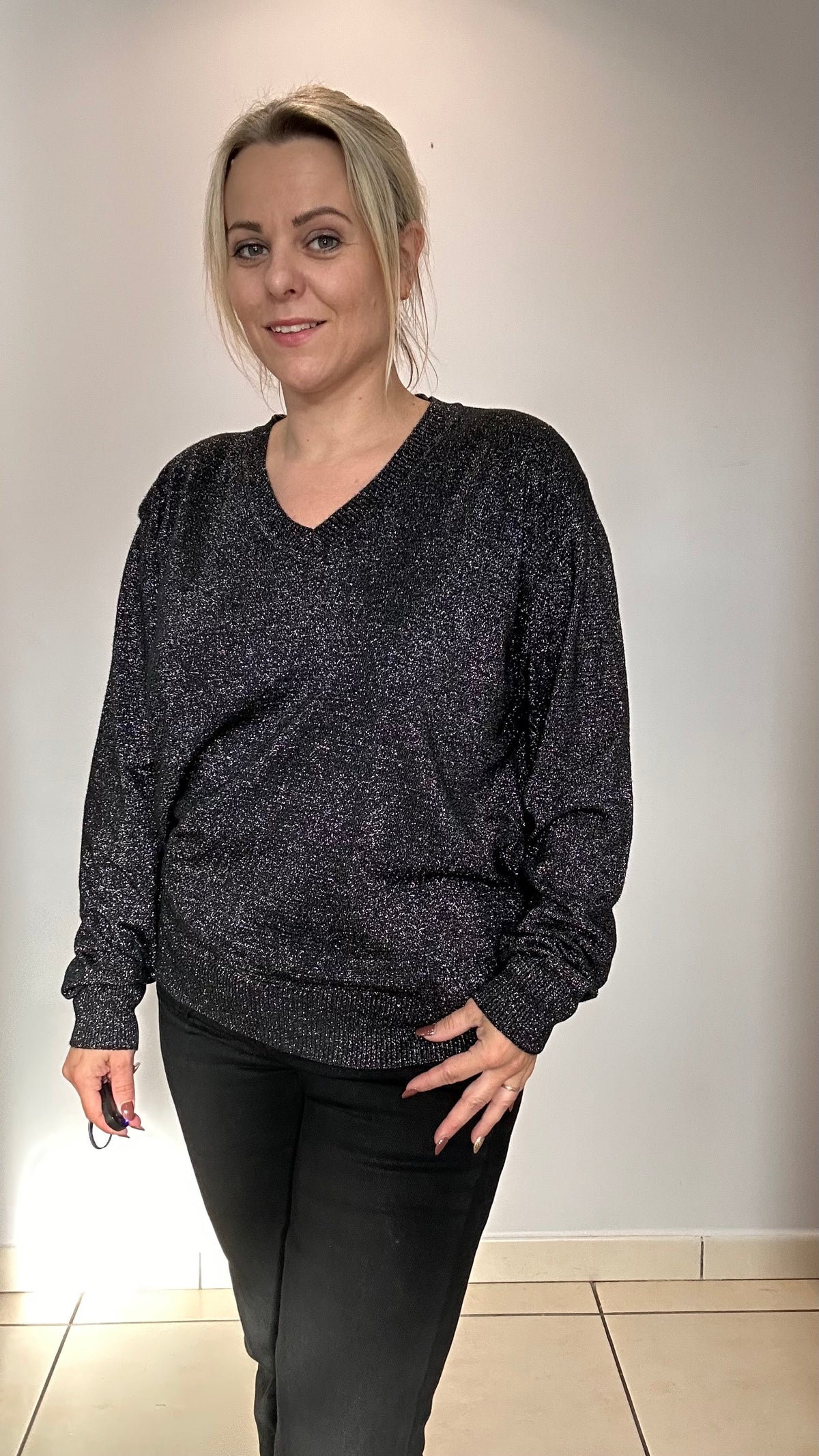 Pull lurex brillant ✨