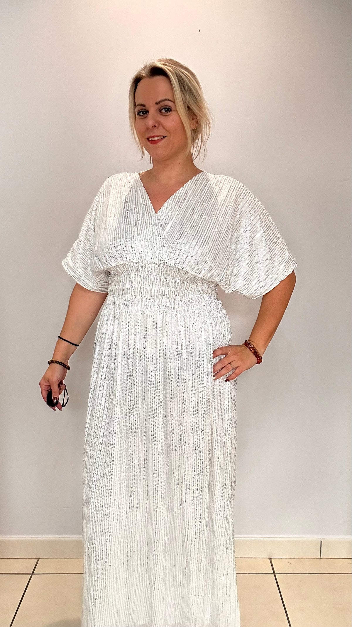 Robe Magique Longue à Sequins ✨
