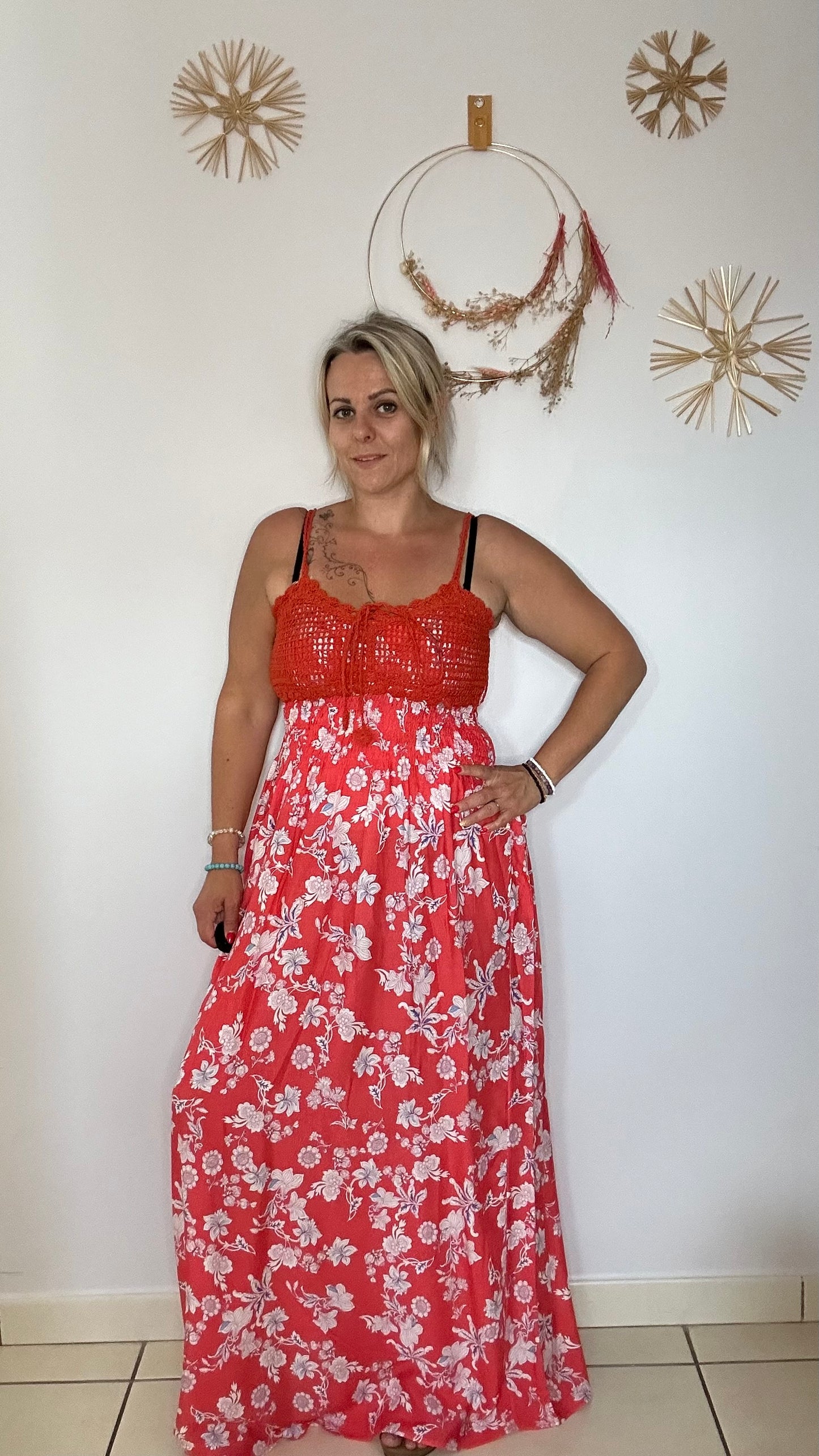 Robe crochet