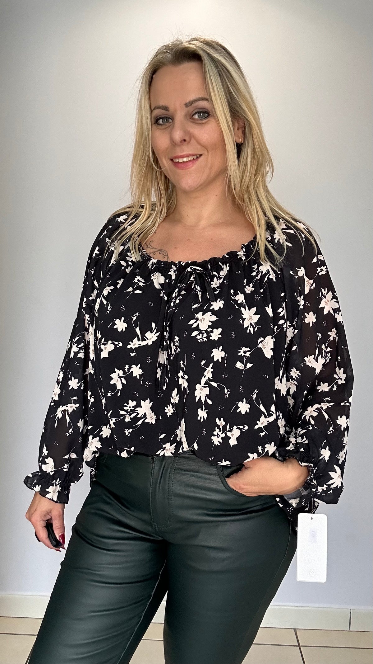 🌸 Blouse fleurie 🌸