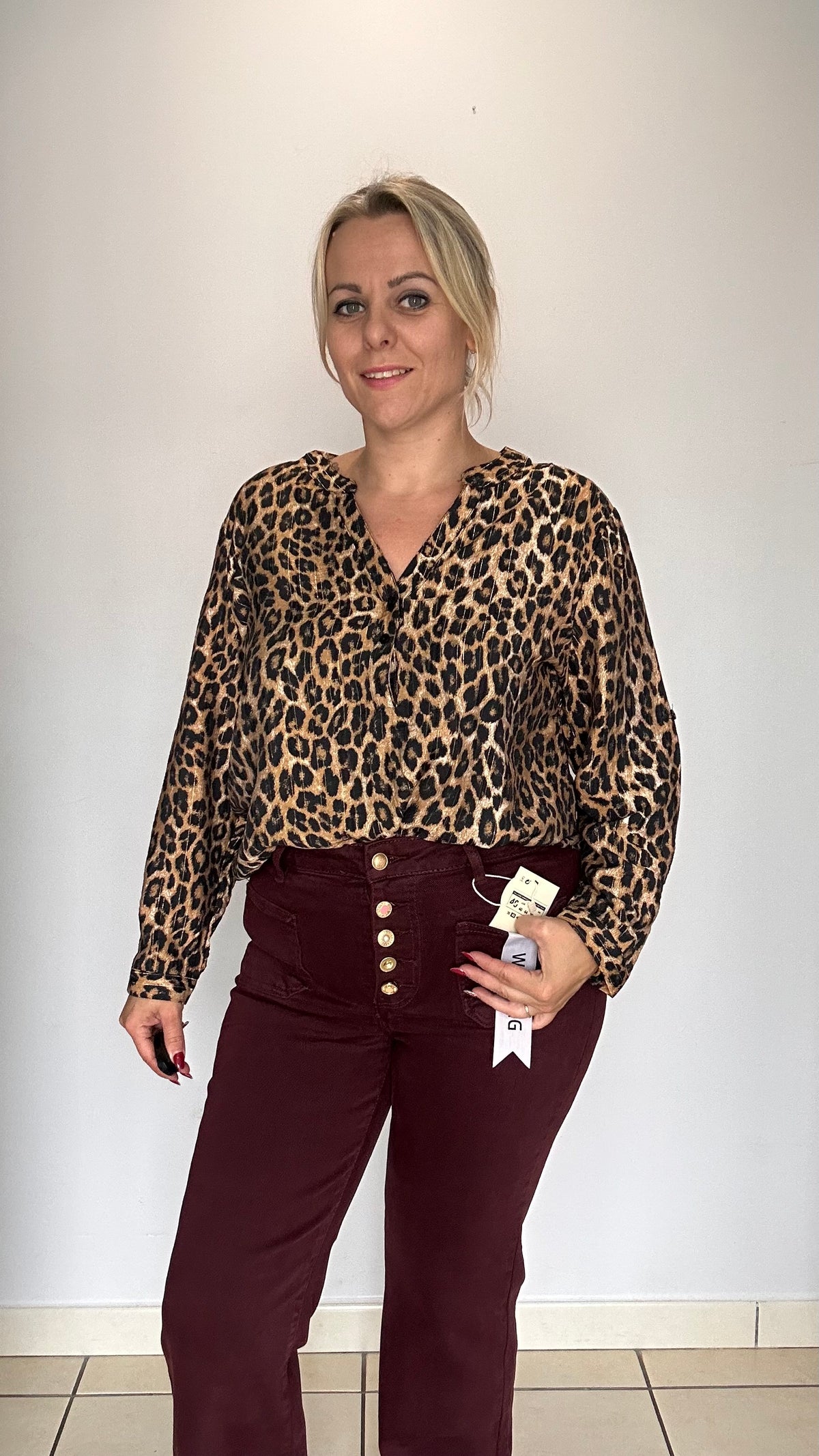 Blouse léopard 🐆