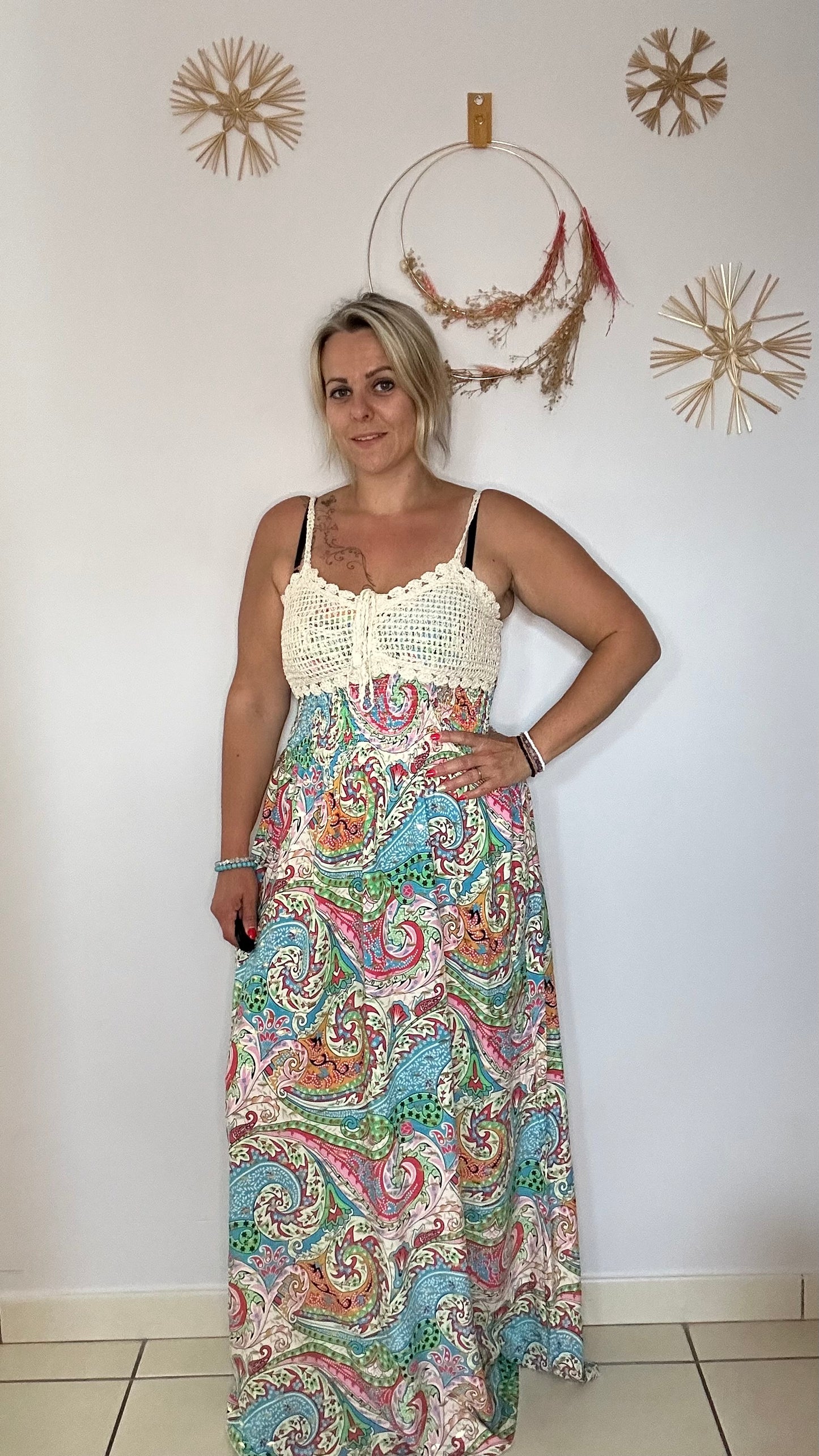Robe crochet