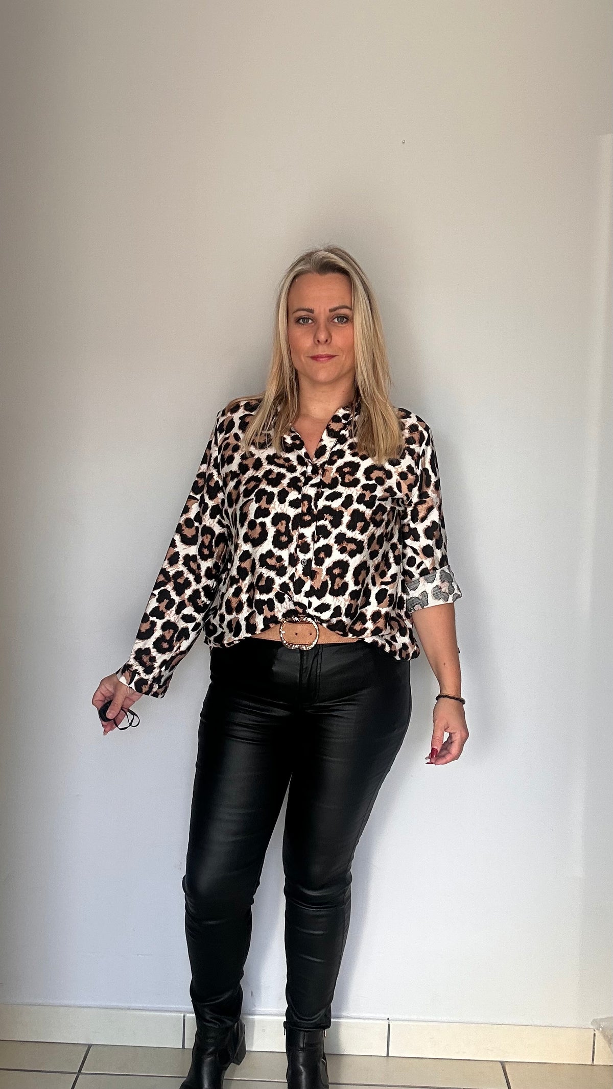 🐆 Chemise léopard