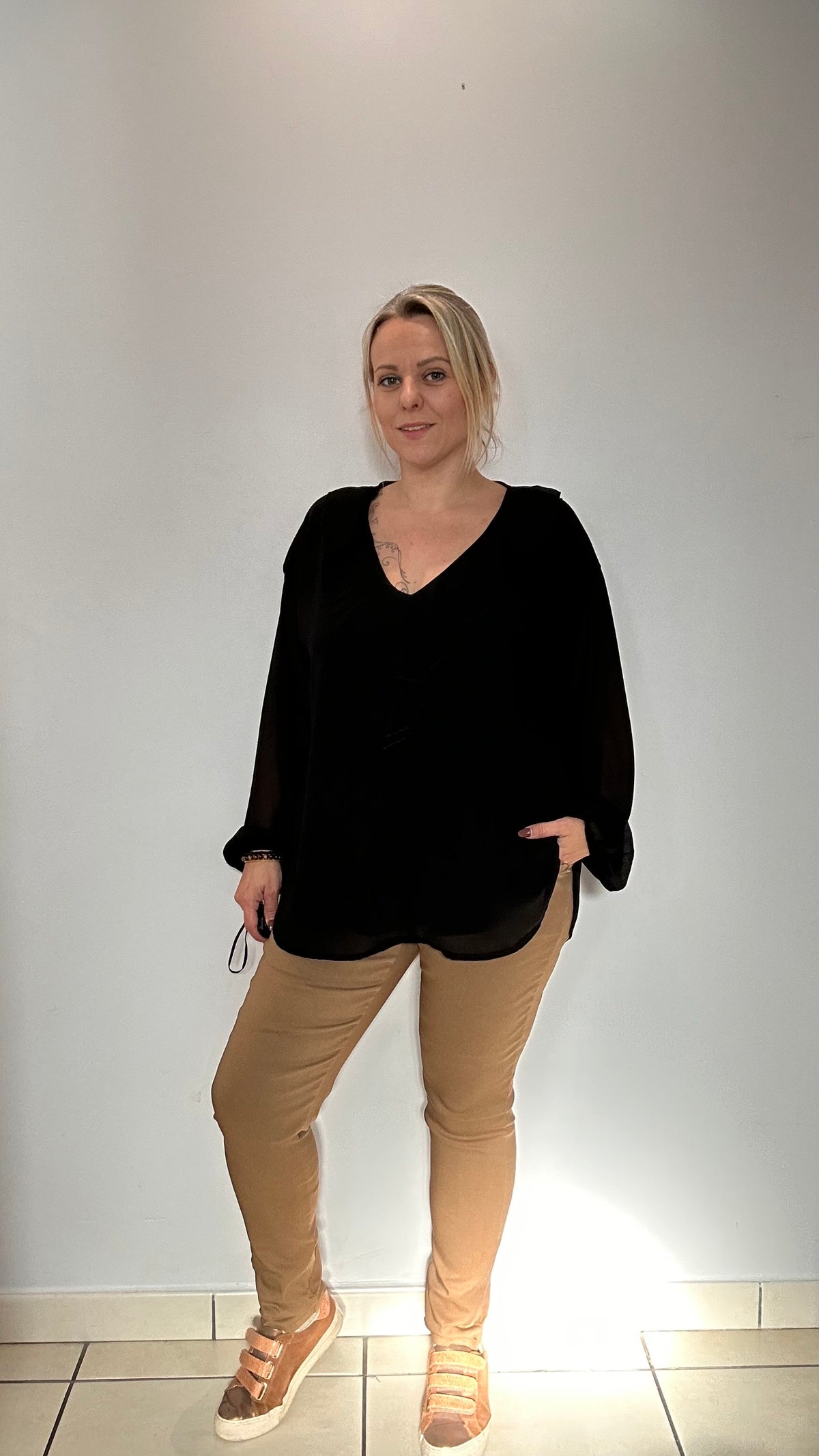 blouse chic et élégante