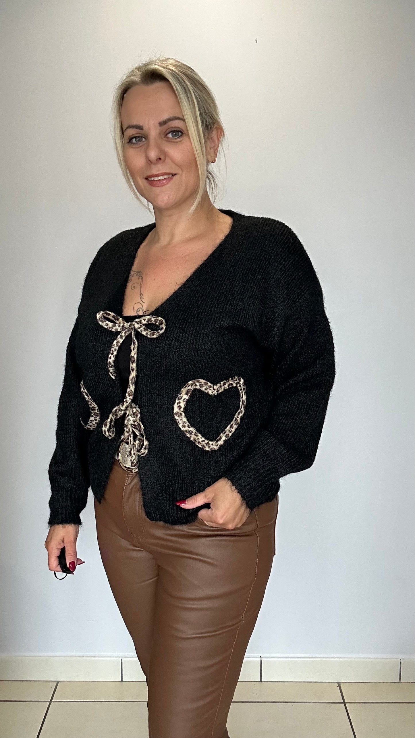 🐆💕 Le gilet léopard 💕
