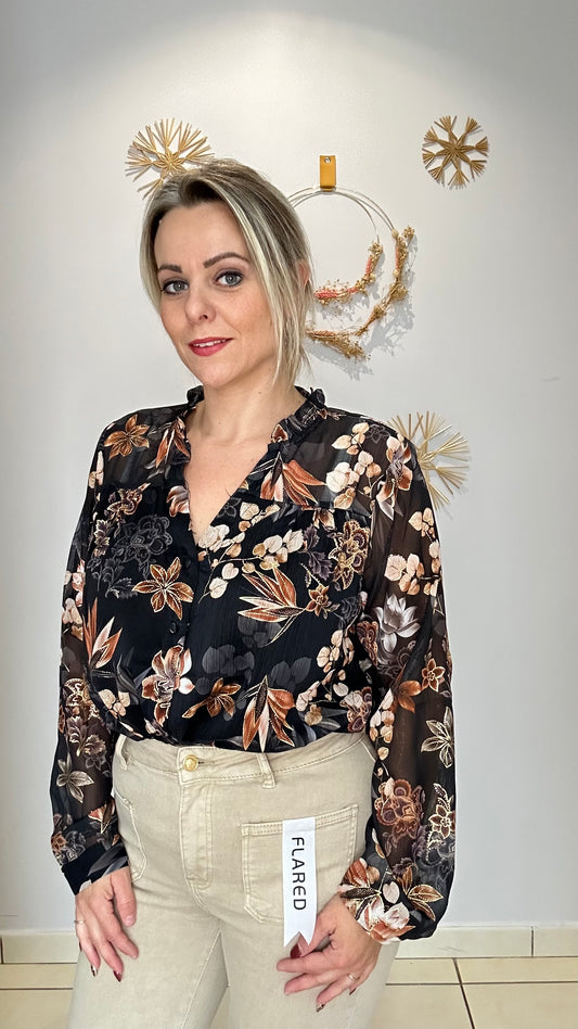 🌸 Blouse fleurie 🌸
